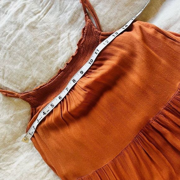 COPY - Z Supply Resort Breezy Crinkle swing dress; lined, adjustable spaghetti … - Picture 8 of 13